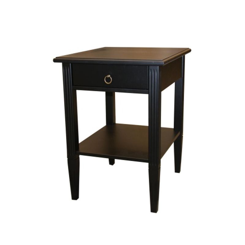 STOCKHOLM BLACK NATTBORD  528B 