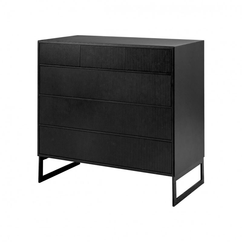 Line kommode sort 6724B høy