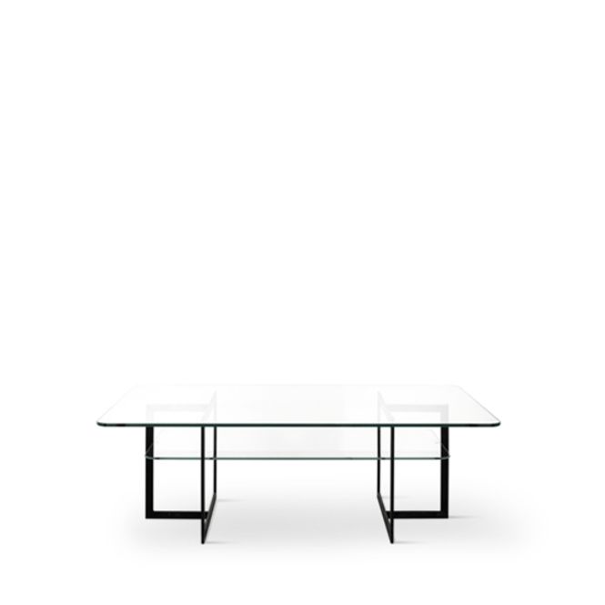 Hovedbilde Square sofabord med glassplater  mål: 140x80x45h  ...