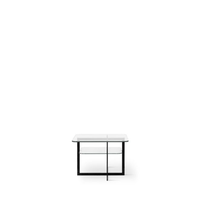 Hovedbilde Square sidebord m/ metallramme og glassplater  ...