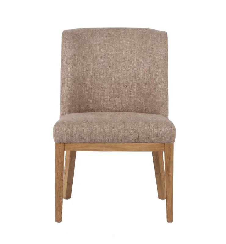 Spisestol York natur ask Breezer Taupe B55 D57 H85 SH48cm 