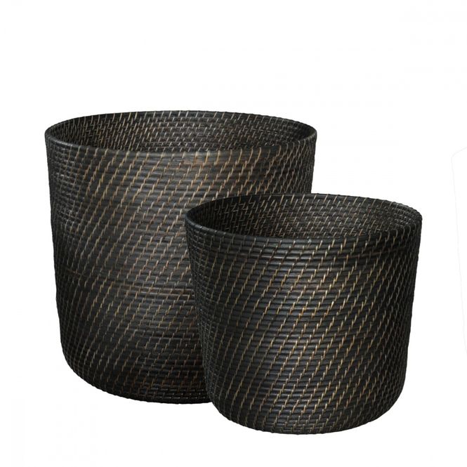 Hovedbilde AMAZON ROUND BASKET 2-set 54-22249