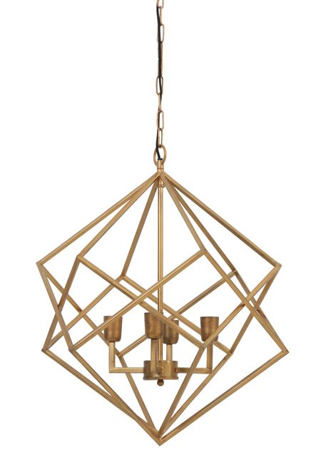 Hovedbilde 3093185 - Hanging lamp 4L Ø61x68 cm DRIZELLA gold
