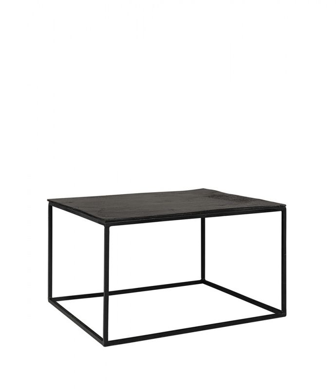 MILLE sidebord i svart aluminium 06-25319 60x60x36h
