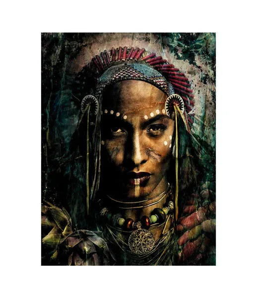 Hovedbilde INDIAN PORTRAIT fototavla Artikelnummer: GN8348-A ...