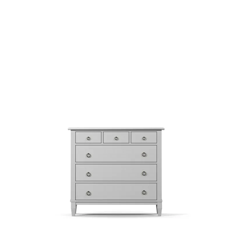 Stockholm kommode whitewash 524AWW 102W x 48D x 93H