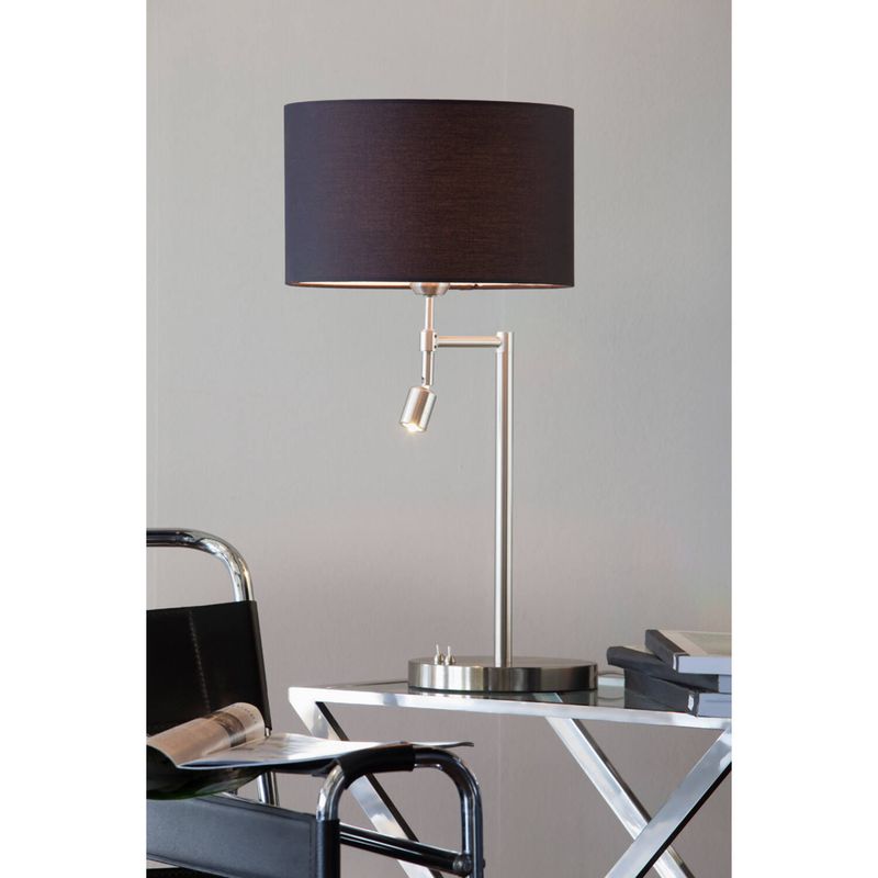  Lamp base Ø20x47,5 cm MONTANA nickel satin with LED  