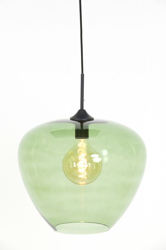 MAYSON matt black+glass green 2952481