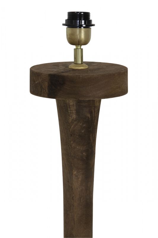 Floor lamp 29x29x135 cm RONIN wood dark brown