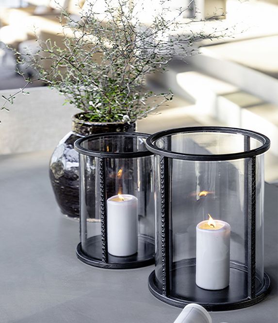 Hovedbilde Lykt   MENDOZA Black M