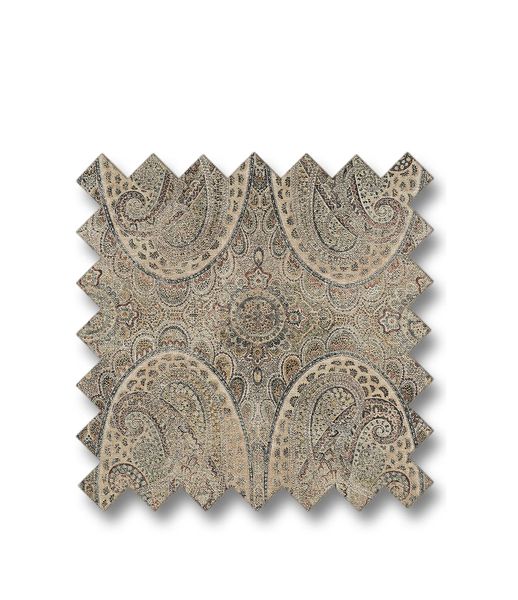 Hovedbilde SHELDON paisley brown T7033-3