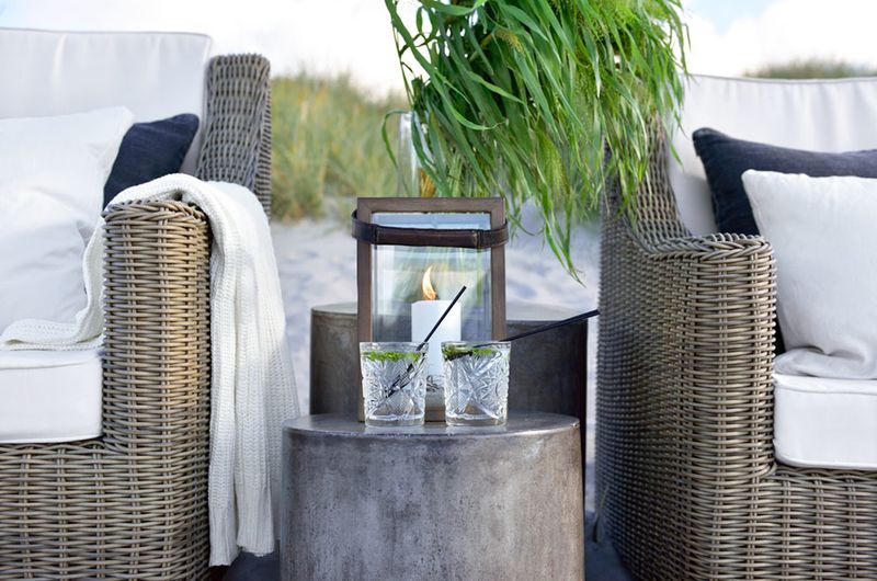 DOLOMA Side table 2-set GREY