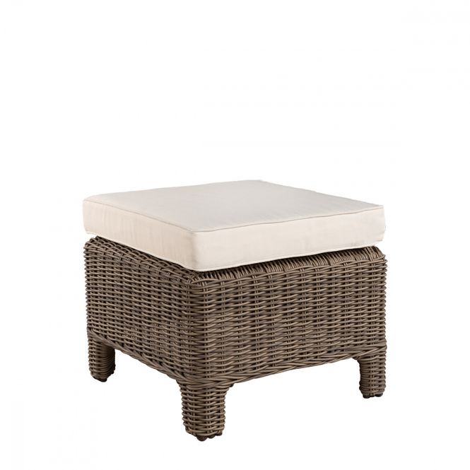 Hovedbilde LAYTON Ottoman inkl. pute i natural white