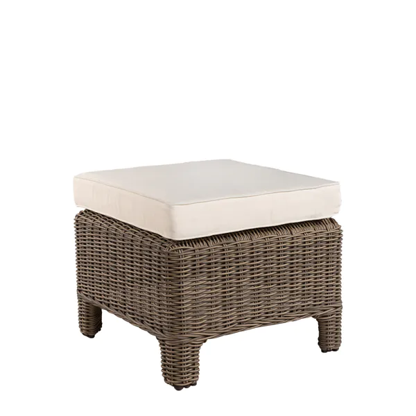 Hovedbilde LAYTON Ottoman inkl. pute i natural white