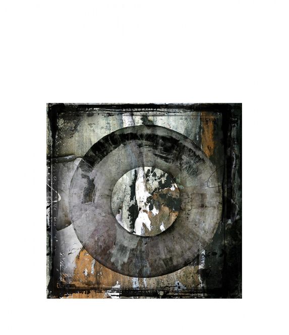 Hovedbilde ABSTRACT CIRCLE BROWN  PLEXI GN4254 100*100 fra ...
