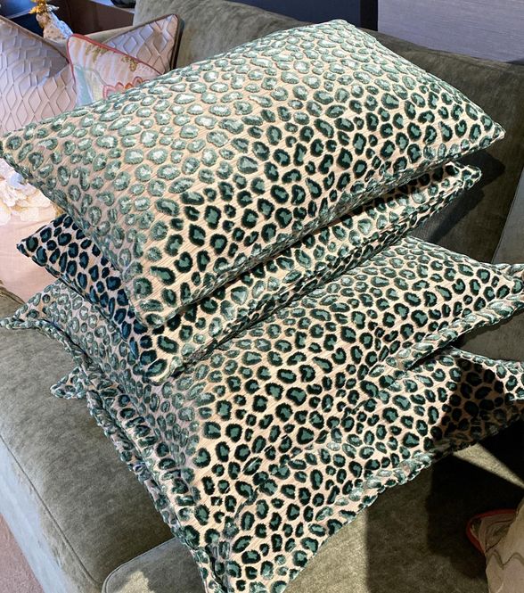Hovedbilde Puter i stoffet Wilde col Forest fra ...