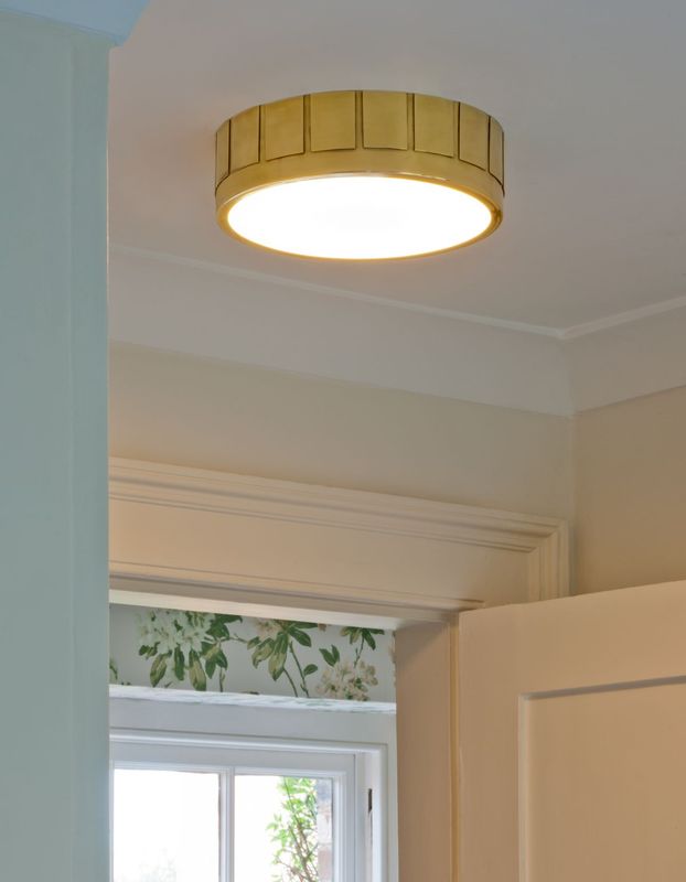 Portsmouth LED Flush Ceiling Light taklampe Code: CL0235.BR Bras