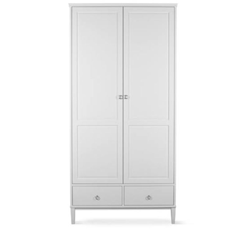 Stockholm 2.0 Garderobeskap Whitewash 99b 58d 202h