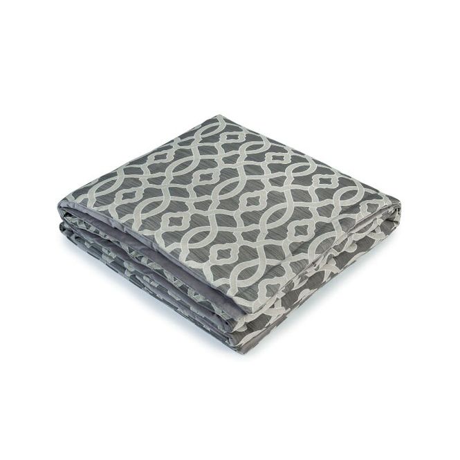 Hovedbilde Sengeteppe 240x120 Geo/Trellis Charcoal