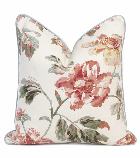 Hovedbilde Pute i stoff fra Colefax&Fowler 50x50 u/ innmat