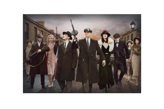 Hovedbilde Glass picture Peaky Blinders 90cm x 150cm ...