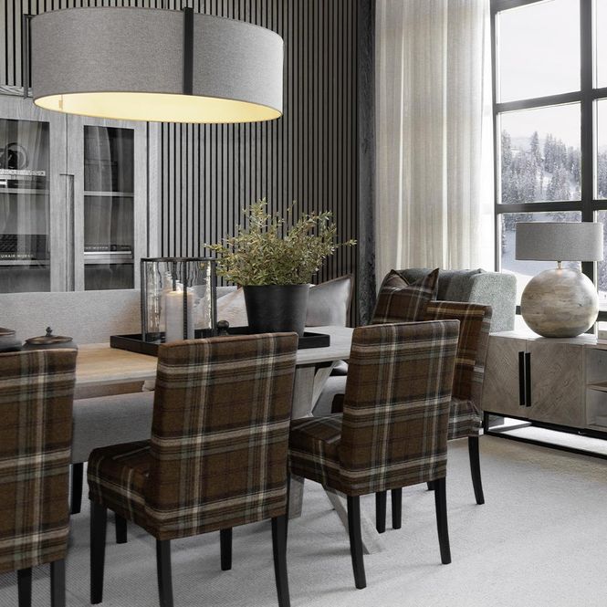 Hovedbilde CALGARY Linen haag. taklampe