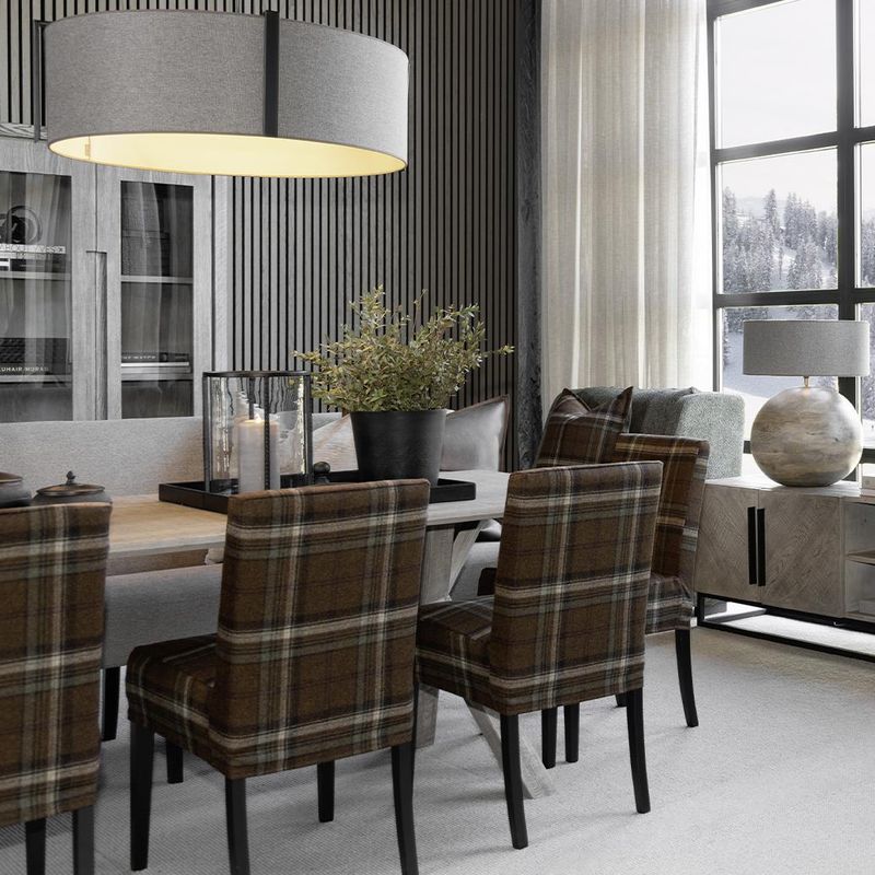CALGARY Linen haag. taklampe