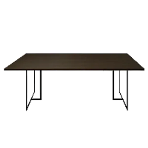 Hovedbilde Square Spisebord 200b 100d 75h Black Oak