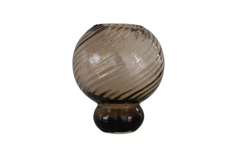 Meadow Swirl Vase - Medium - Topaz 3256