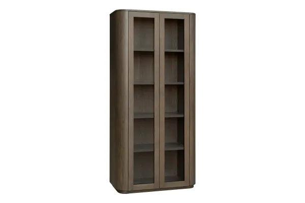 Hovedbilde Vitrineskap Kyoto 210x98x45cm m/2 dører Light ...