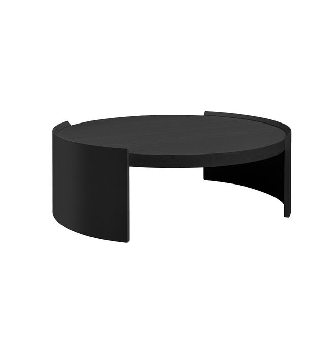 Hovedbilde OAKLAND sofabord black Ø100 06-96019