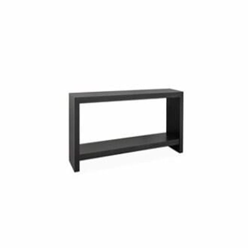  Konsoll bord London sort eik B: 120, D: 35, H: 70 
