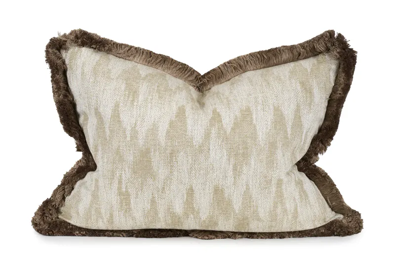 Pute 45x60cm Pineweft Sand Inkl.Dun/fjær innmat 284-4560