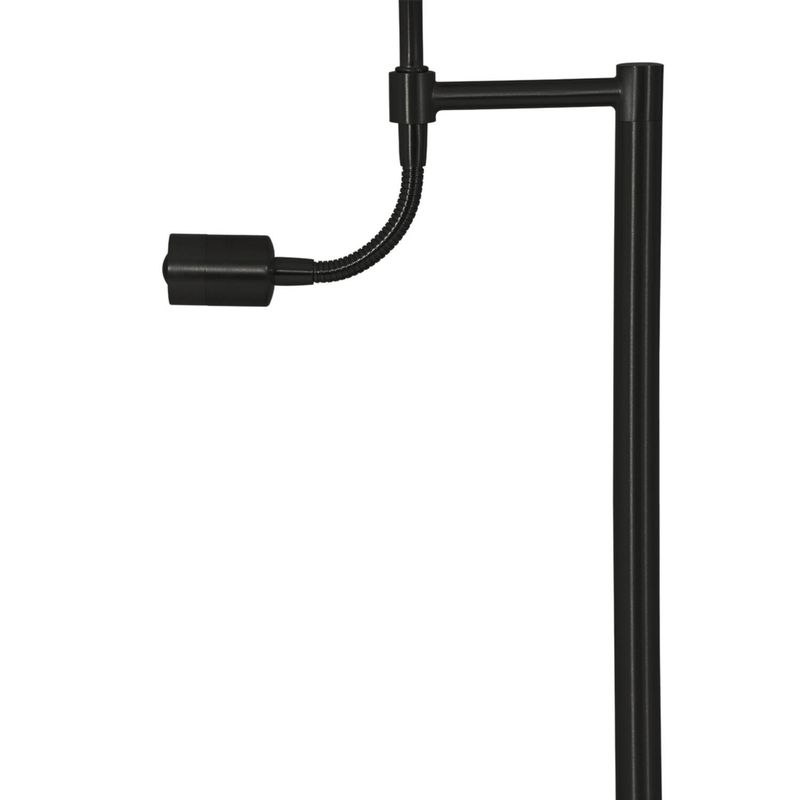  Floor lamp Ø25x138 cm CALGARY matt black with LED