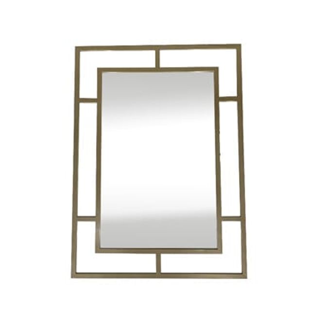Hovedbilde Speil Manila gold metall ramme 110cm x 150cm x ...