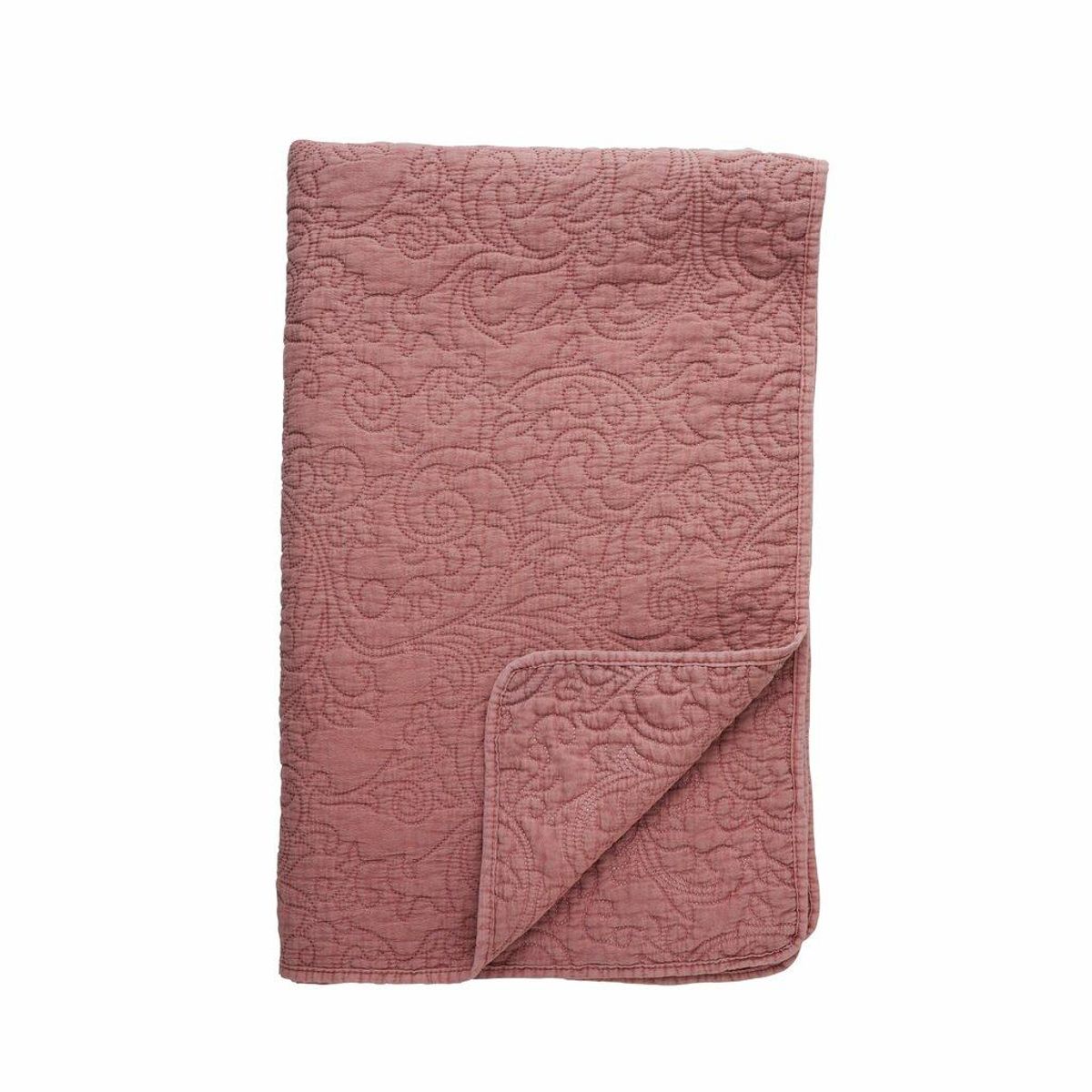 Isabelle throw 170X cm, Rose tan - sengeteppe